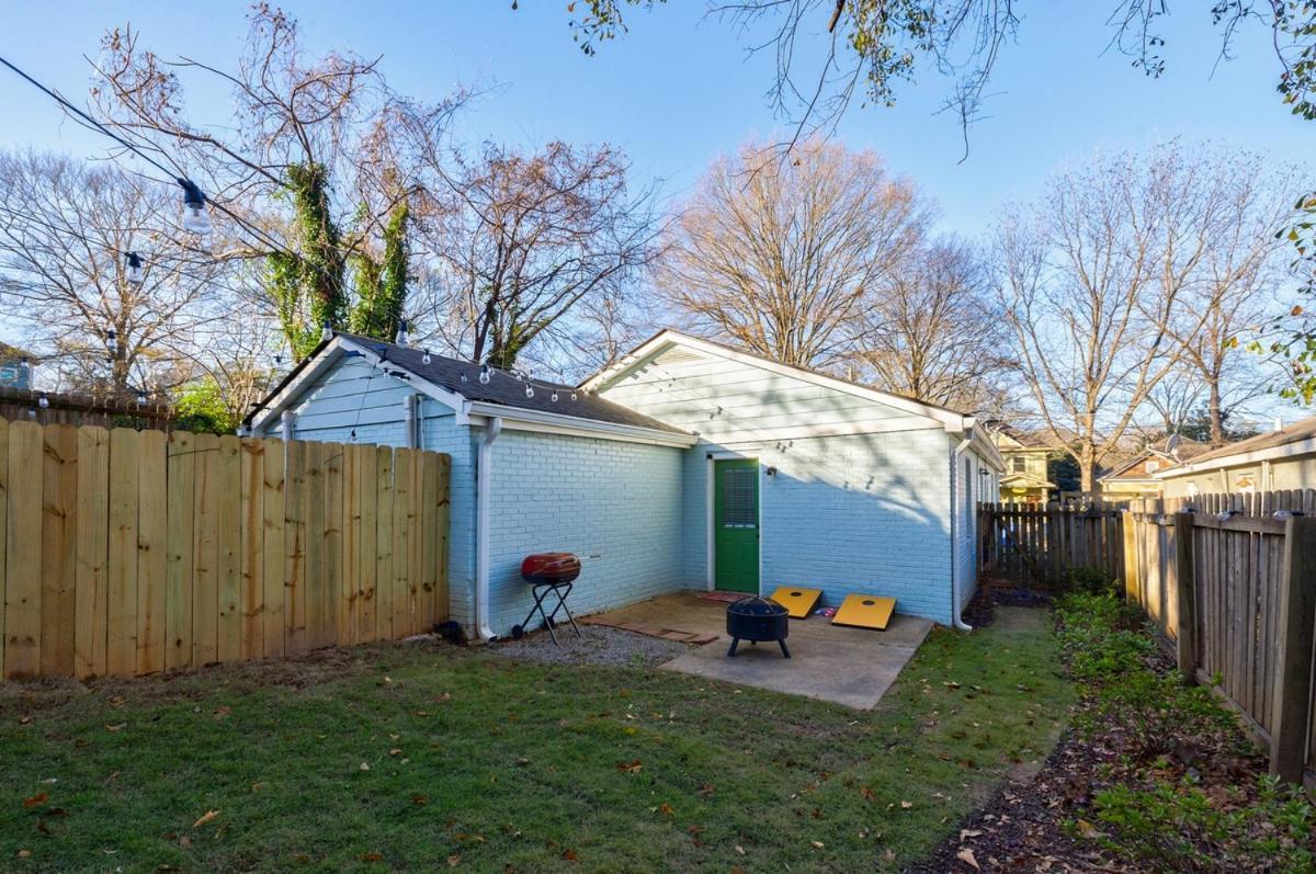 5 Min Grant Park With Fenced Yard Parking Pet Friendly Villa AtlantaAtlanta  Kültér fotó